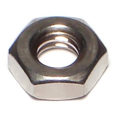Midwest Fastener Lock Nut, 1/4"-20, 18-8 Stainless Steel, Not Graded, 20 PK 76981